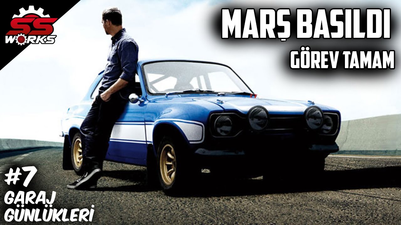 SSWORKS GARAJ GÜNLÜKLERİ #7 - FORD ESCORT MK1 SWAP YB COSWORTH - Marşa Bastık Gönderdik