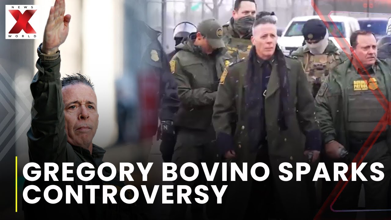 Gregory Bovino ICE Uniform Sparks Online Controversy | NewsX World