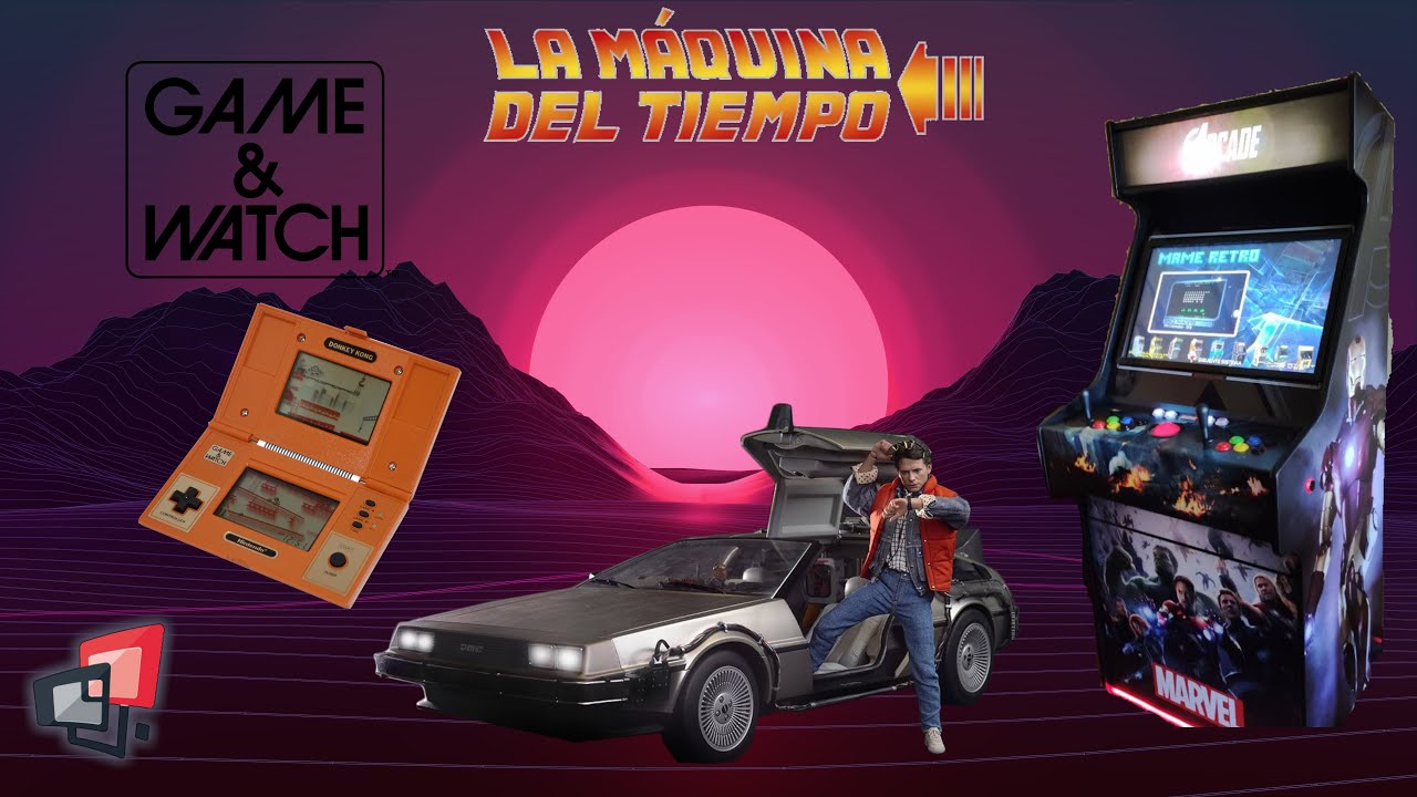 LA MAQUINA DEL TIEMPO GAME&WATCH EN KEYBOY ULTRA DE BRICOGAME