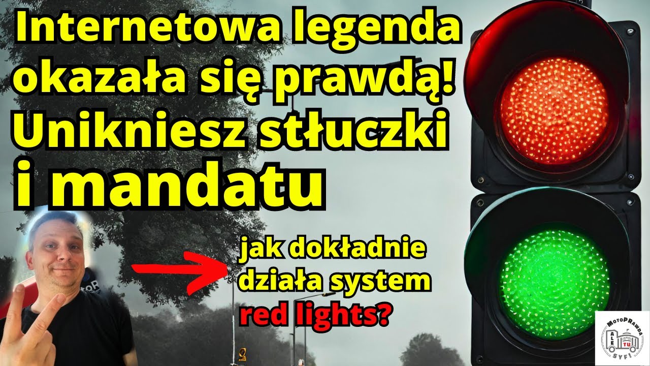 Miejska legenda okazała się prawdą. Można uniknąć mandatu i stłuczki. Jak działa system red light?