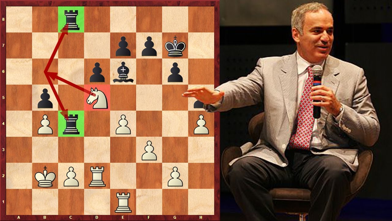 Kasparov vs Anand! The Famous Blunder In Sicilian Dragon