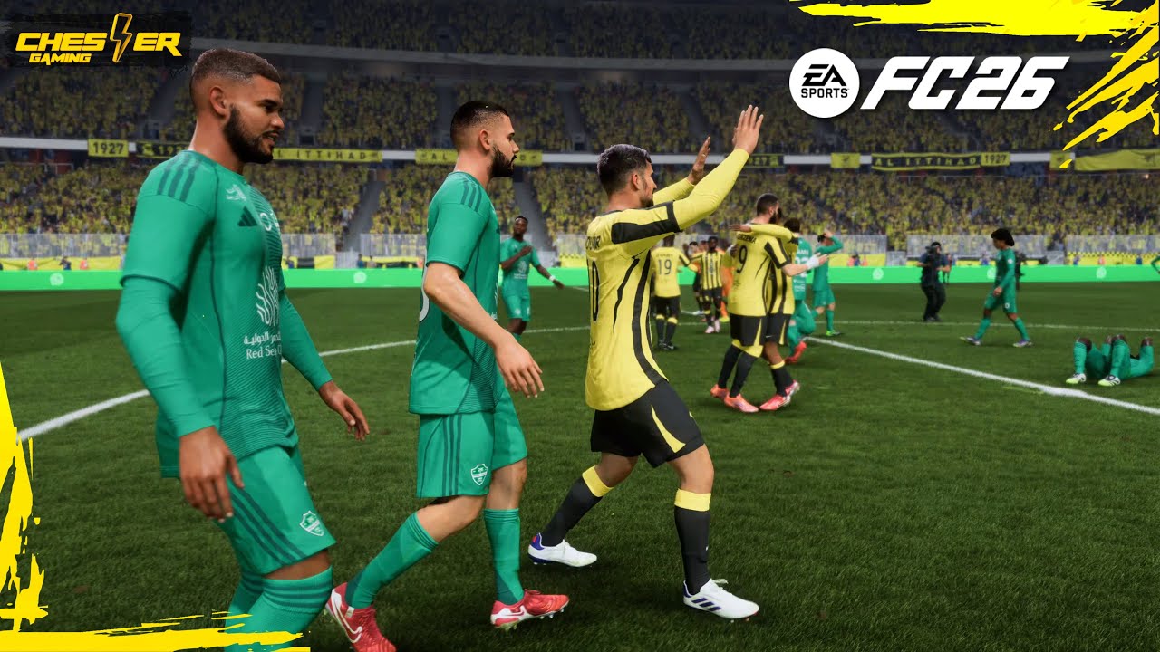 ФИФА 26 | Аль-Иттихад против Аль-Ахли - Саудовская лига - EA FC 26