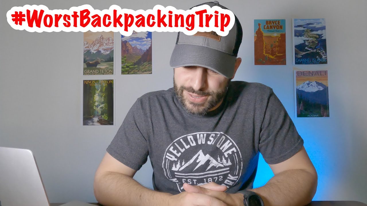 #WorstBackpackingTrip | Crystal Cove | Camping