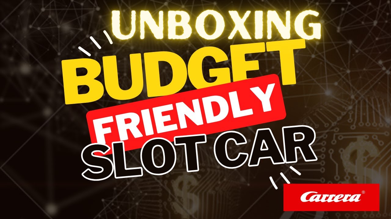 Unboxing A New Carrera Slot Car-1:32 Analog Car #slotcars #unboxing #carrera #hobbies #new #fun #scx