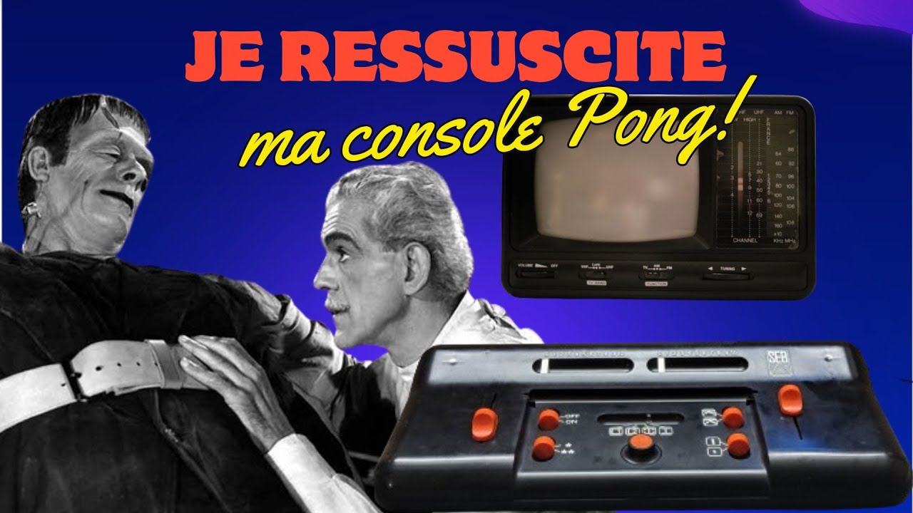 Je Ressuscite ma Console Telescore 750 de SEB