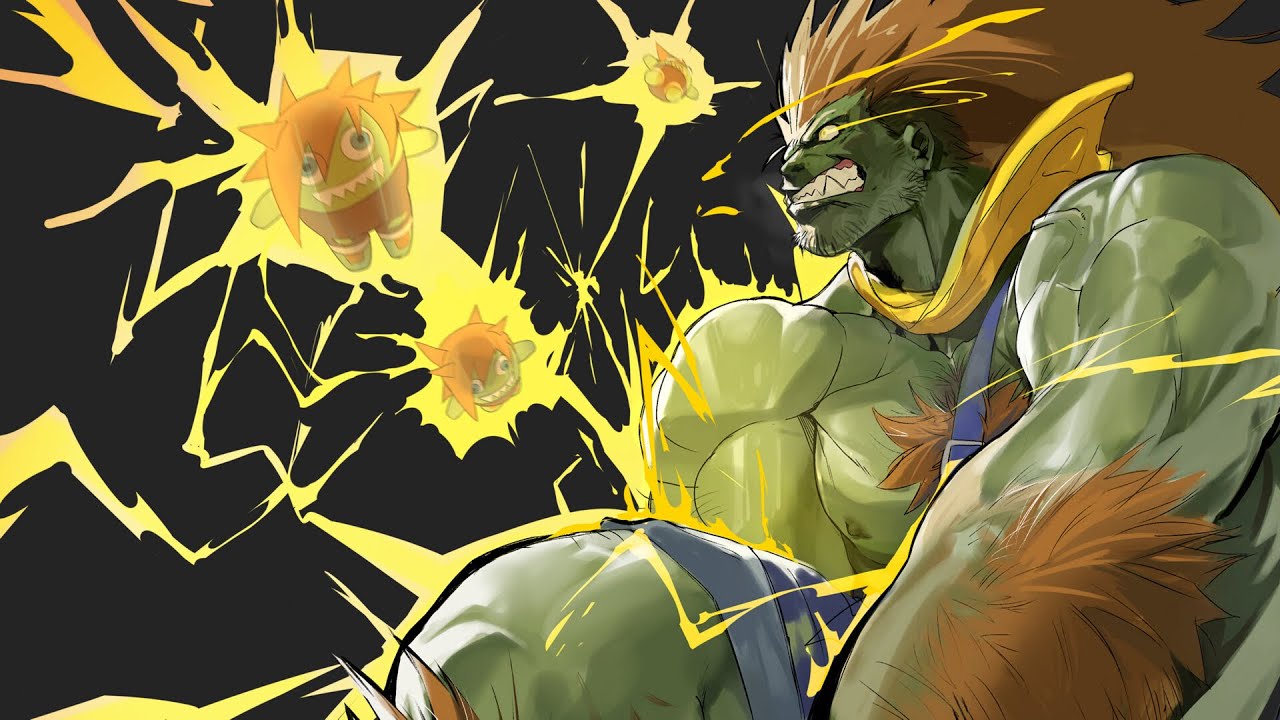 Street Fighter 6 Blanka vs Jamie