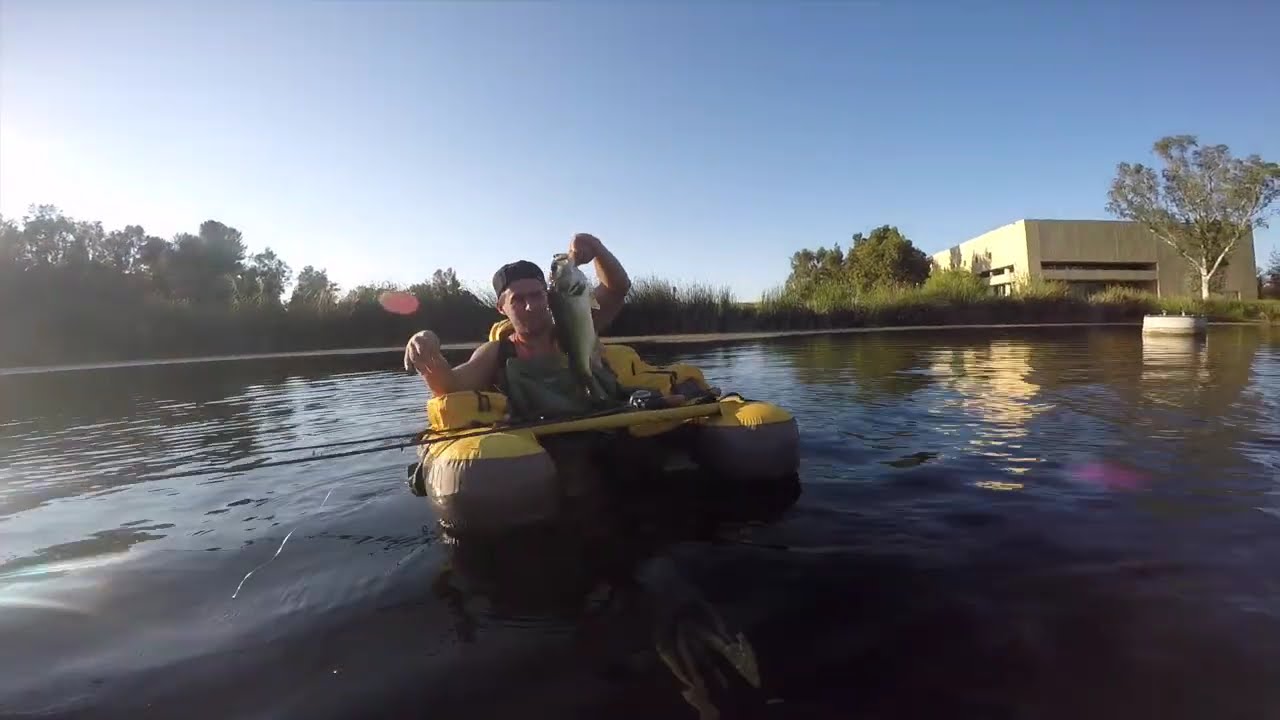 Throwback to a little float tube session with my  better half at Veeh Reservoir in Lake Forest, CA
