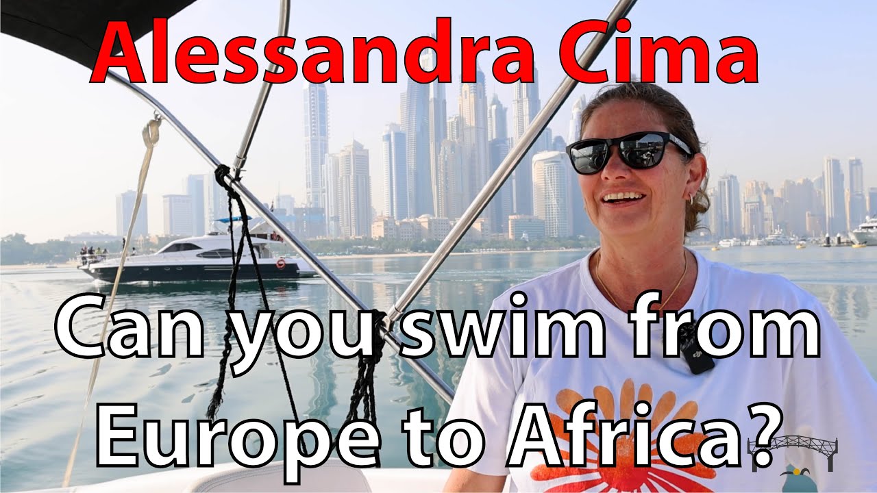 How do you swim from Europe to Africa?