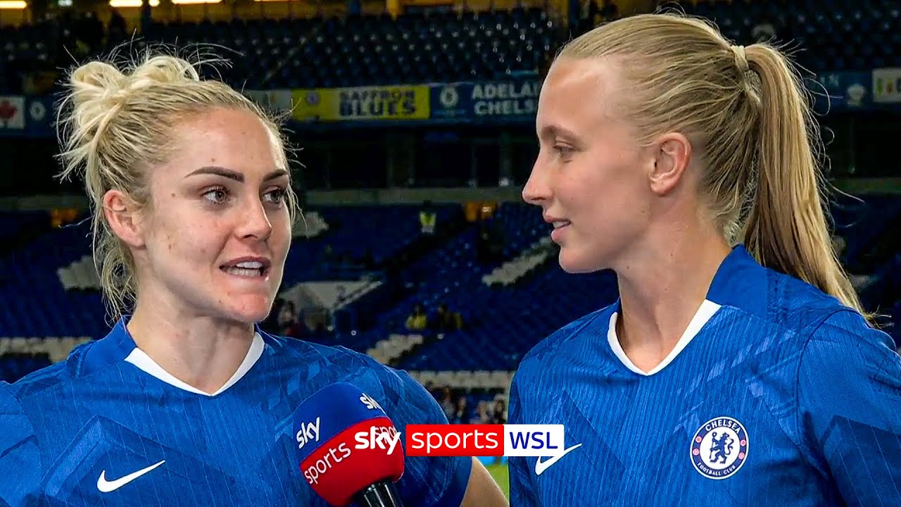 Ellie Carpenter and Aggie Beever-Jones FULL post-match interview!