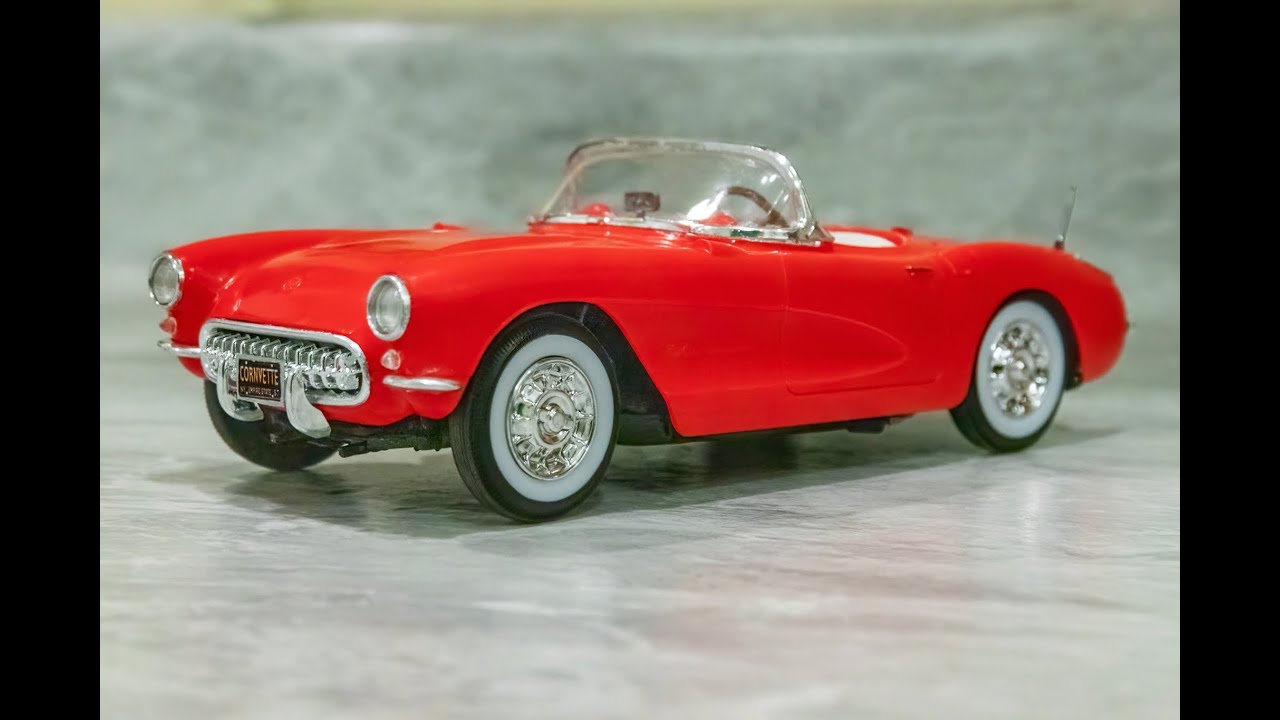 1957 Corvette Monogram Revell Model Car Build