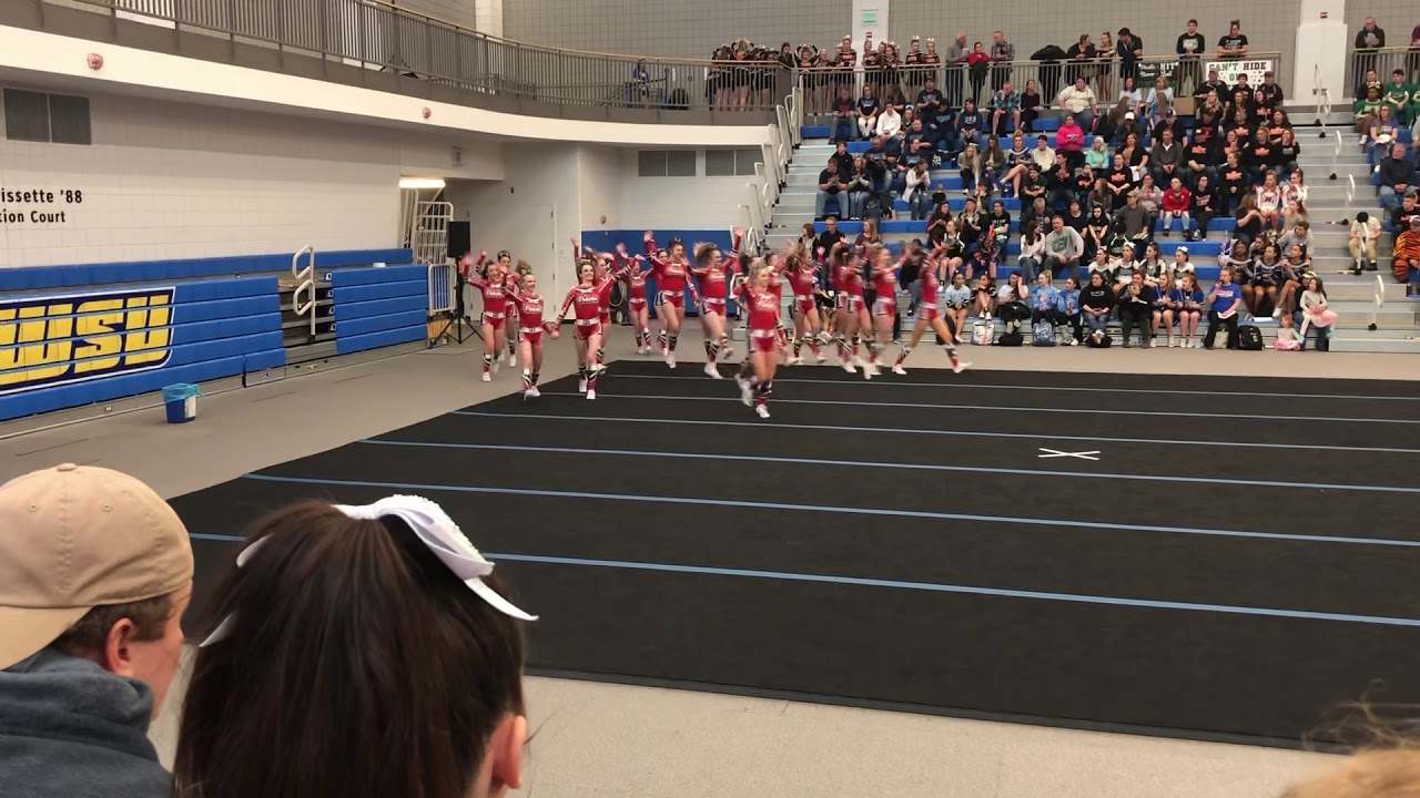 2019 New England Division 1  Cheerleading Champions Pinkerton Academy