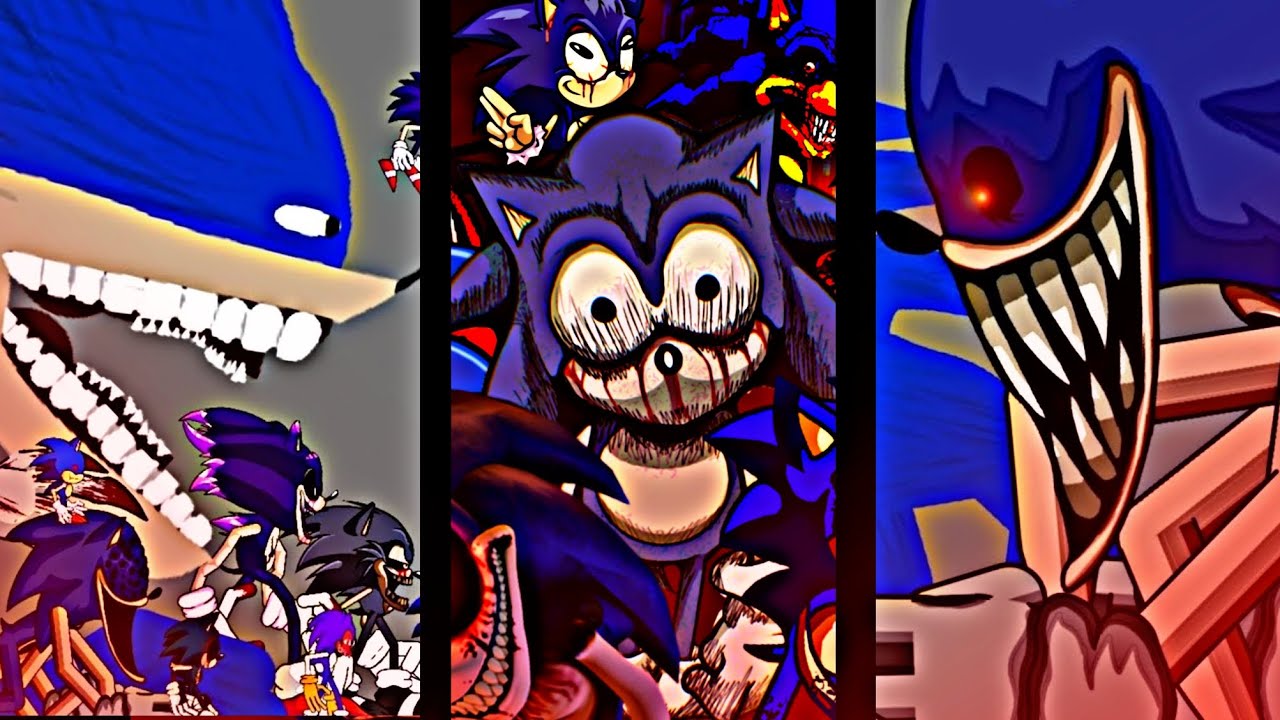 Все смешные моменты из Sonic.EXE! + Анимированные смешные моменты