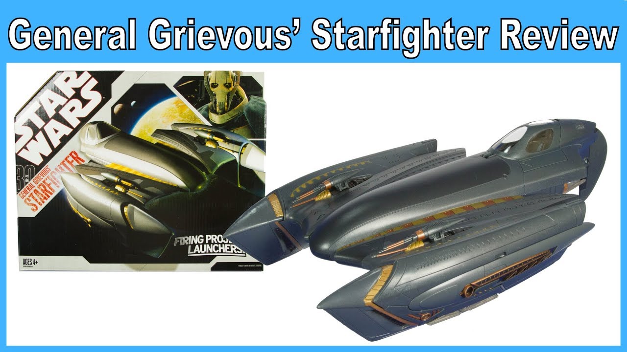 Star Wars 30th Anniversary Collection General Grievous Starfighter Review