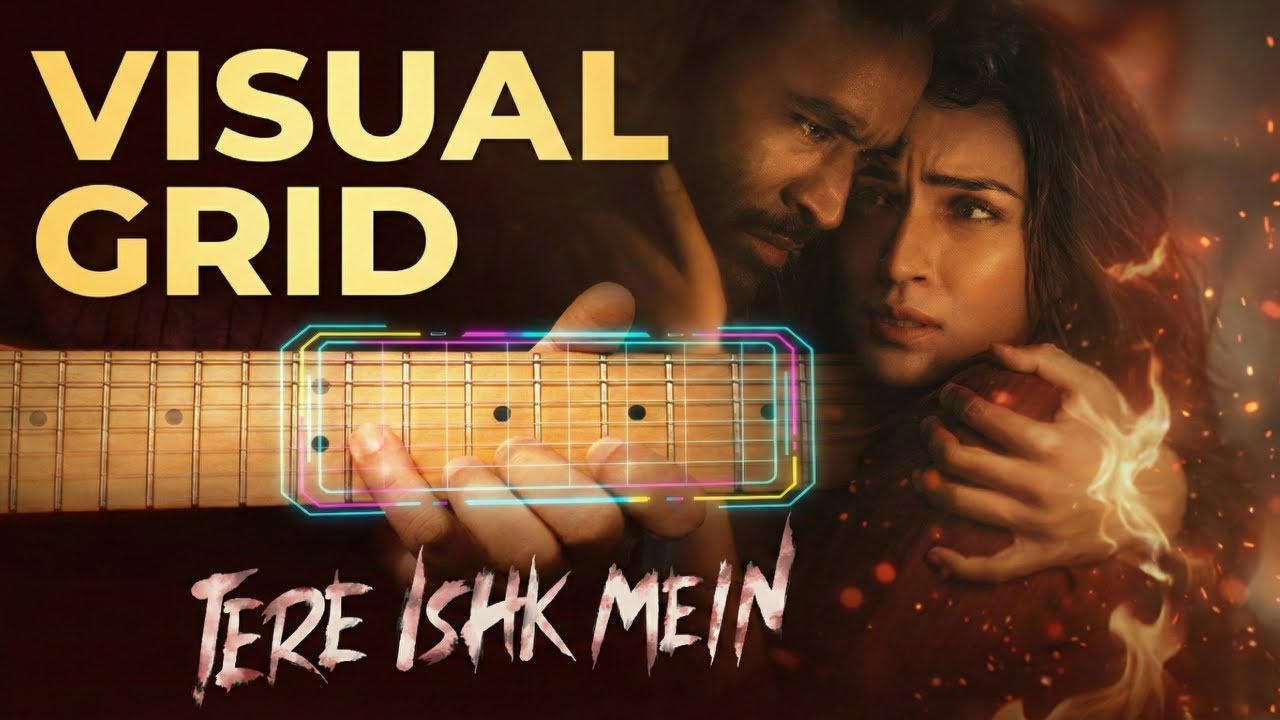 Tere Ishk Mein - Guitar Lesson | Step-by-Step Lead | Arijit Singh