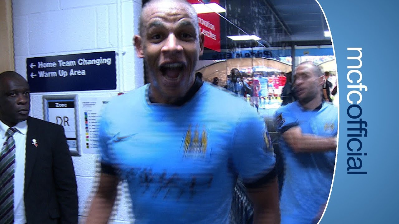 City 1-0 Man United | TUNNEL CAM | Barclays Premier League 14/15