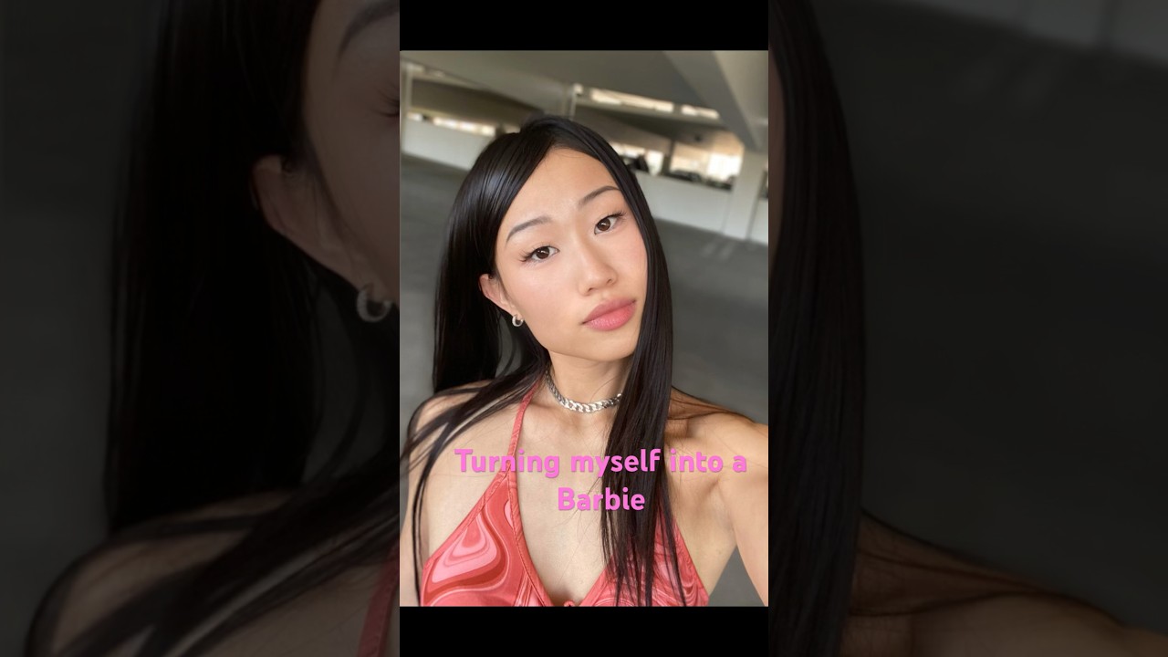 Turning myself into an Asian Barbie p.2 #barbie