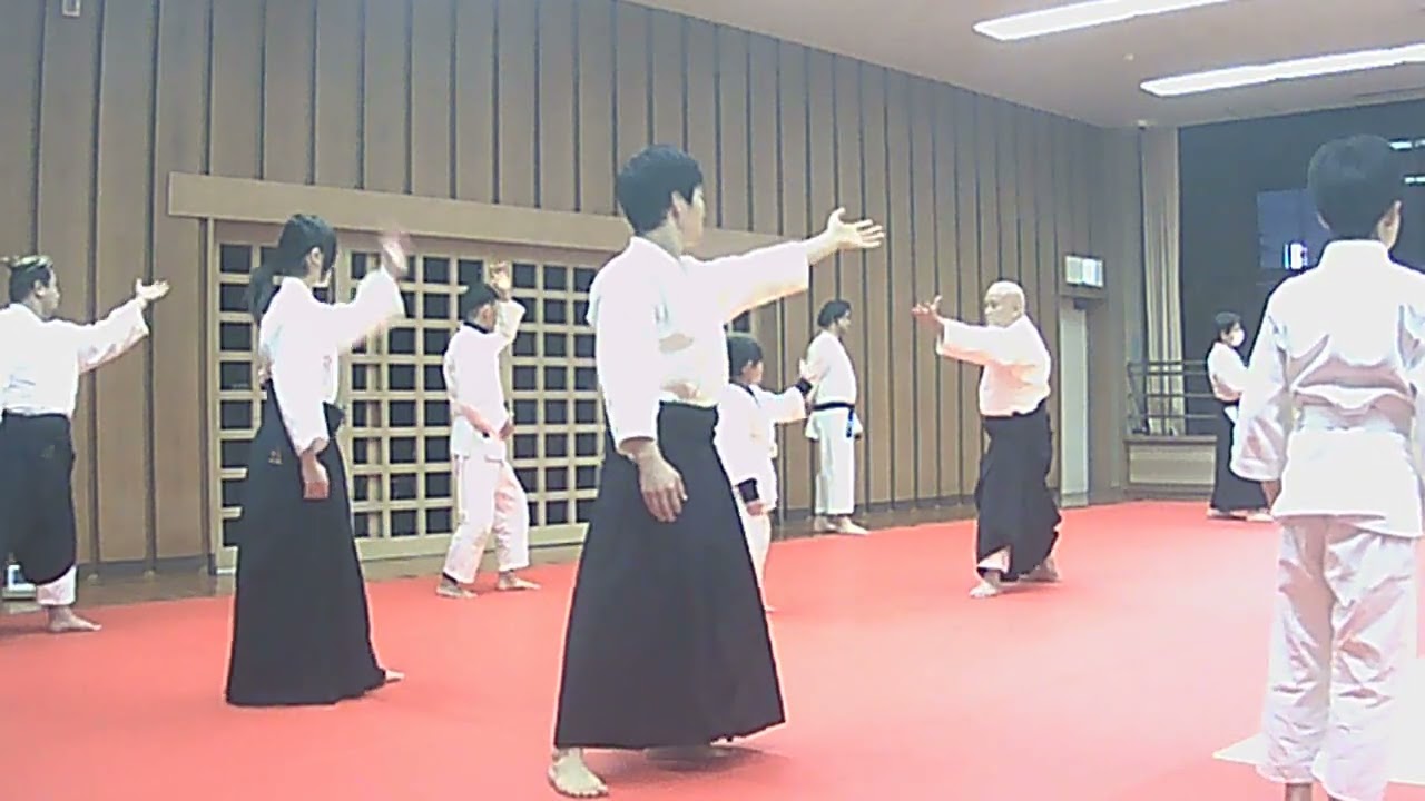 合氣道八和会　横面打ち