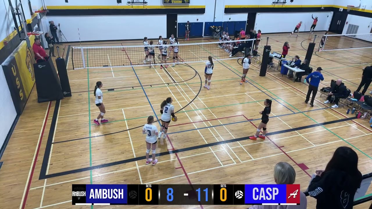 January 18 16 U Game 4 set 2 vs Caspian