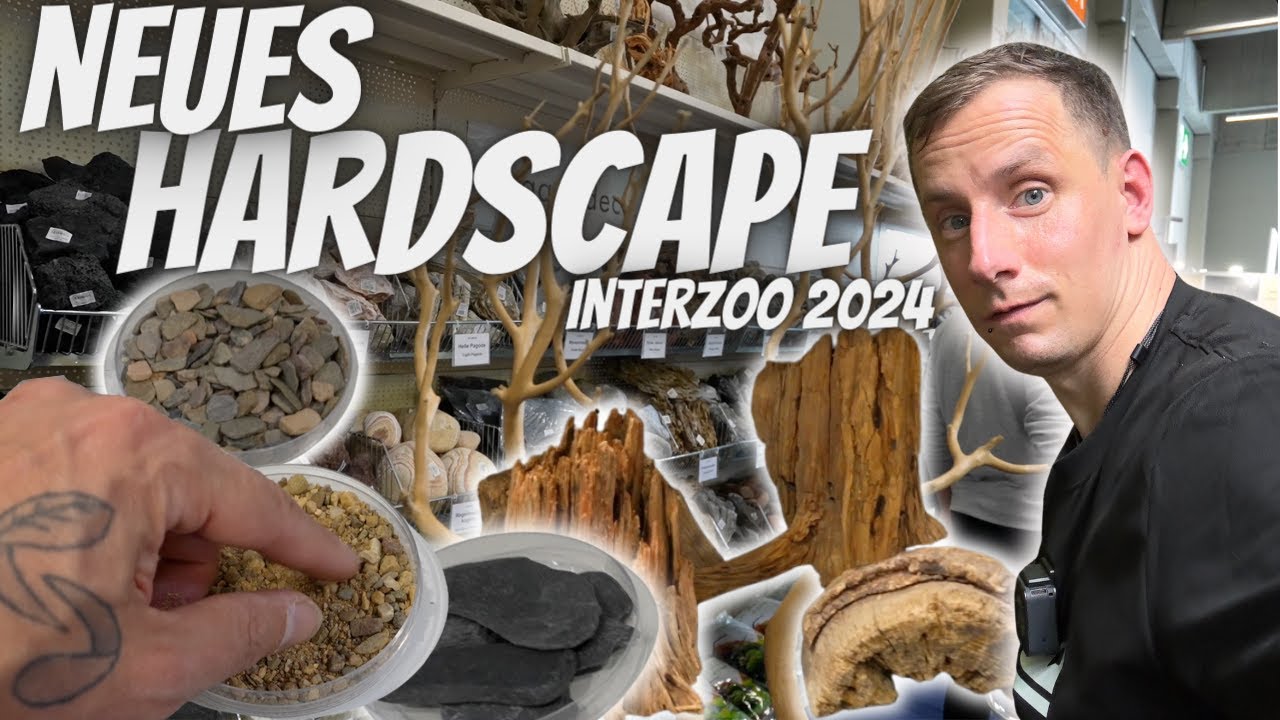 Neue Deko für Biotop-Aquarien & mehr! interzoo 2024
