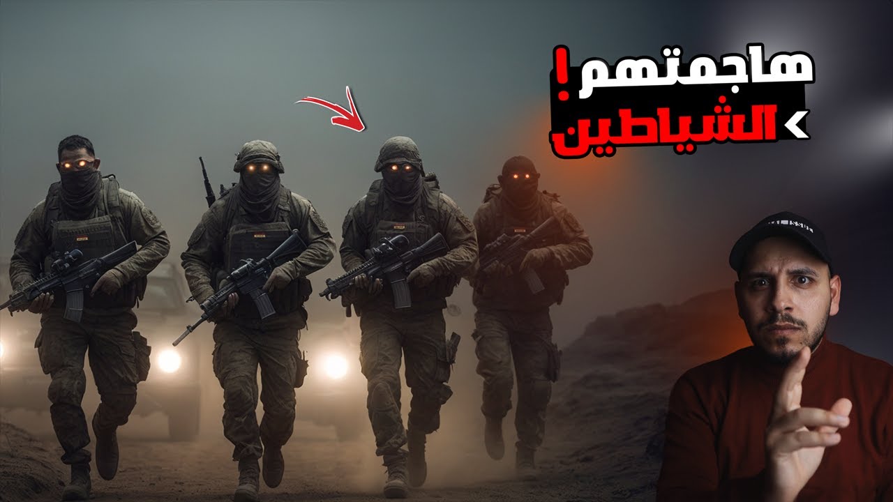 فرقة عراقية عسكرية استدرجها الجن الى عمق وادي مسكون ليلا !