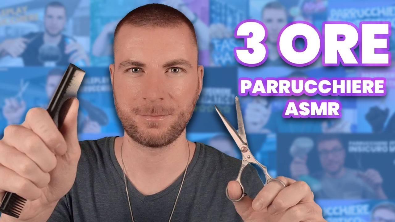 3 ORE di PARRUCCHIERE ASMR • Roleplay ASMR ITA