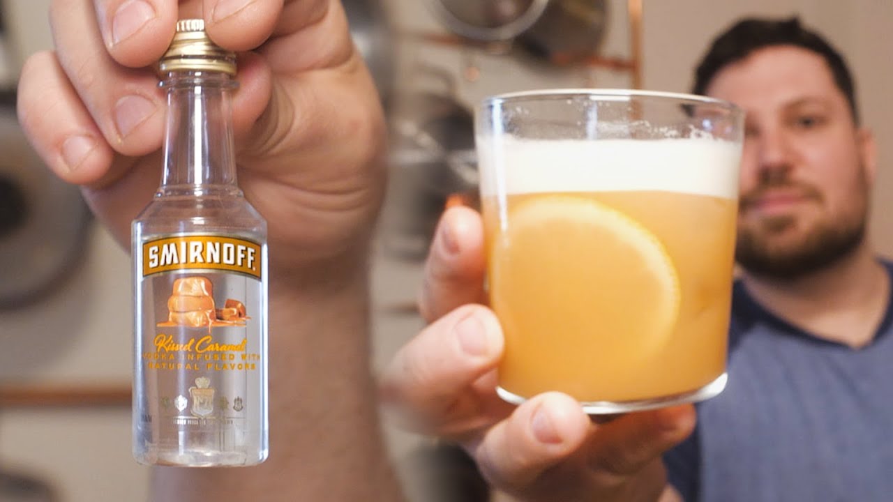 Kissed Caramel Vodka: Turning a Gross Sample Into a Delicious Cocktail
