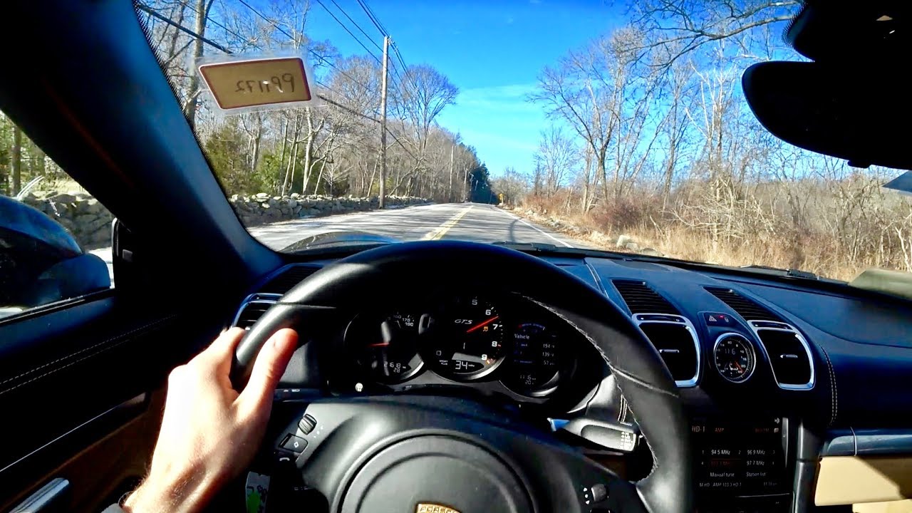 2015 Porsche Boxster GTS MANUAL - 981 POV Drive