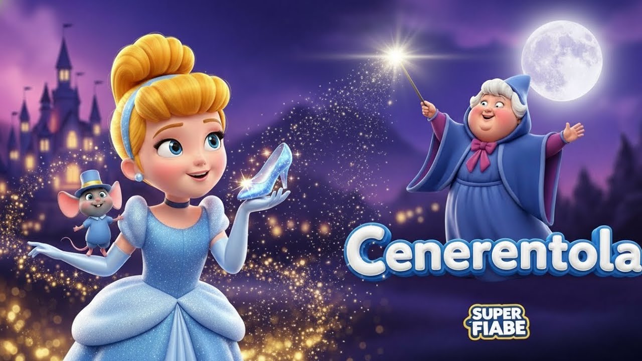 Cenerentola e la Scarpetta di Cristallo | Fiaba Classica per Bambini