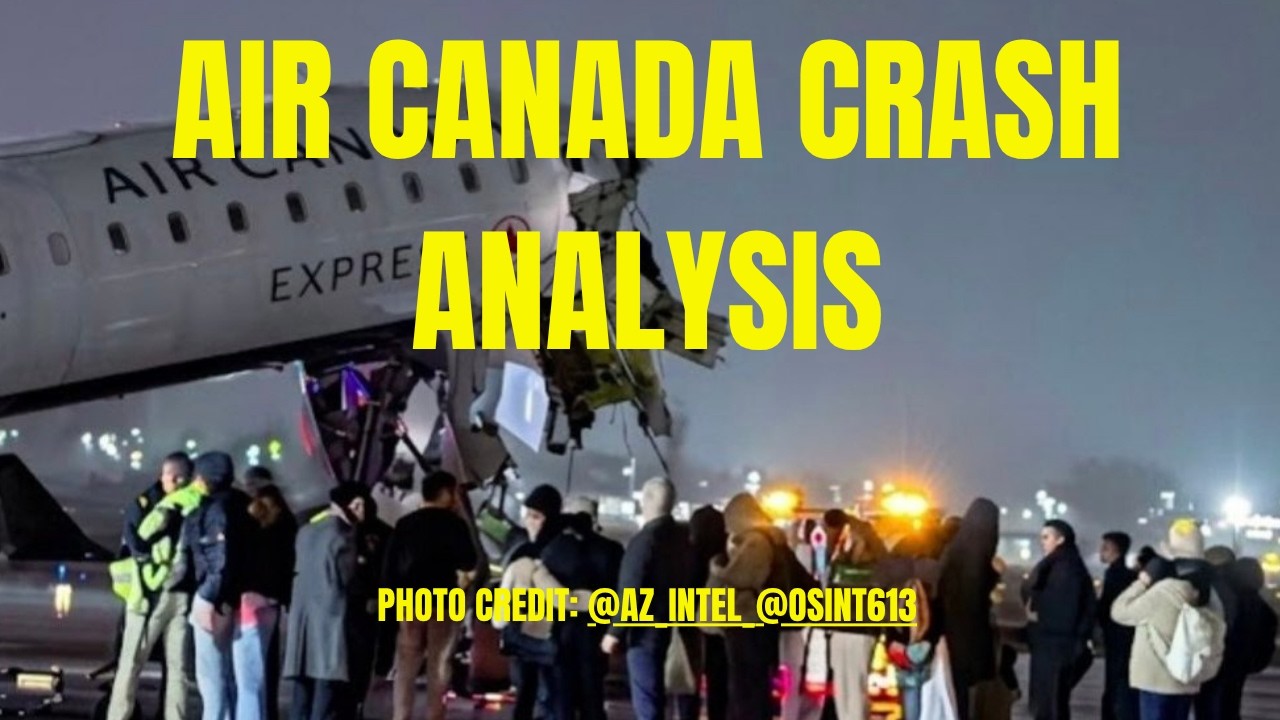 Анализ авиакатастрофы Air Canada #aircanadacrash