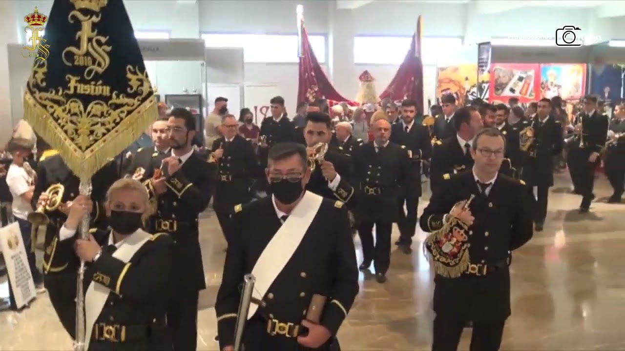 ACTUACIÓN DE LA BANDA DE CORNETAS Y TAMBORES LA FUSION DE LOPERA MARMOLEJO EN LA ROSA DE ORO JAÉN