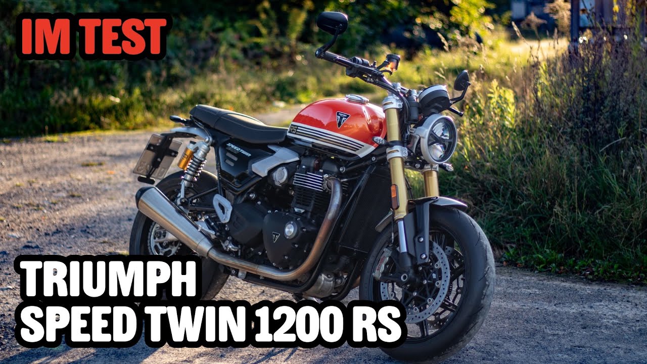 Triumph Speed Twin 1200 RS Test / Wie sportlich kann der Modern-Classic Twin?