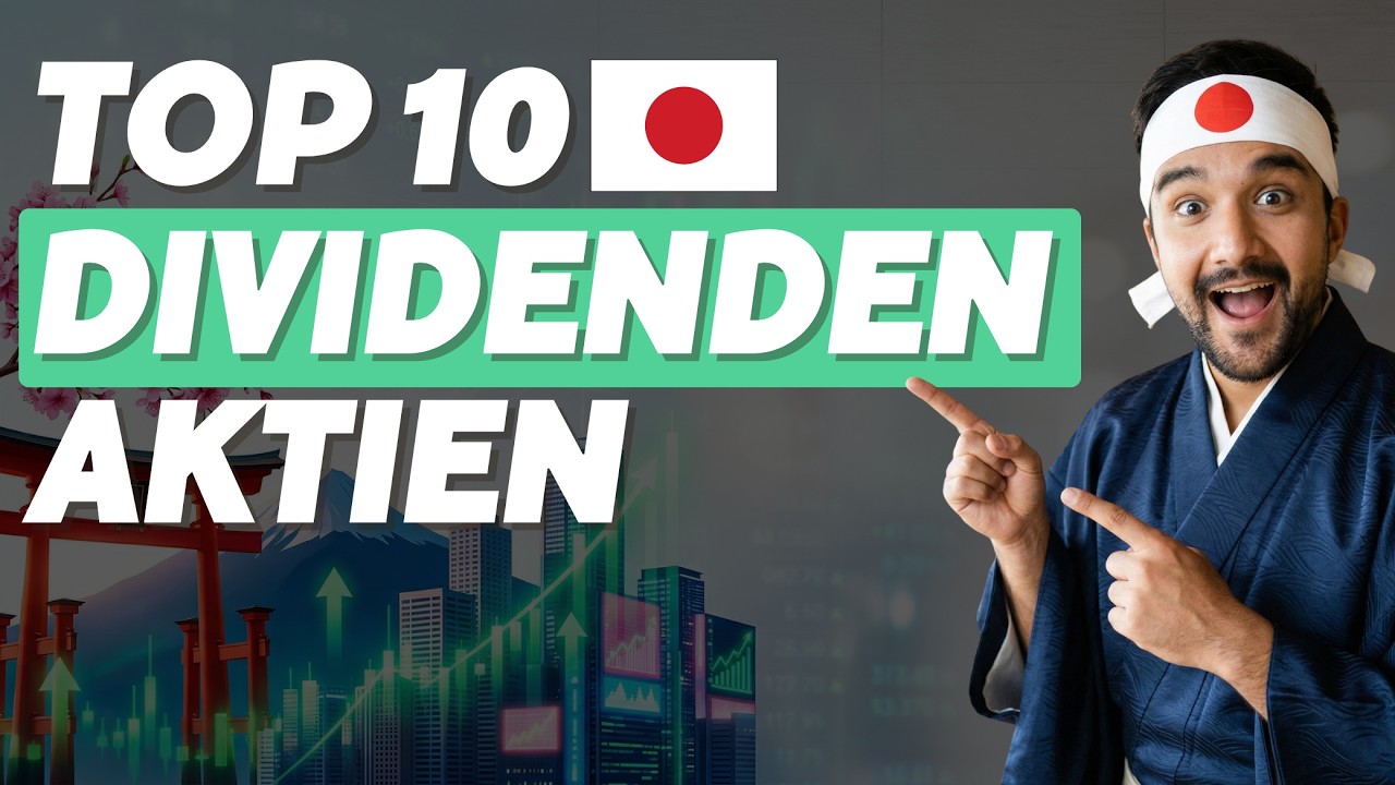 TOP 10 Japan Dividendenaktien 🇯🇵
