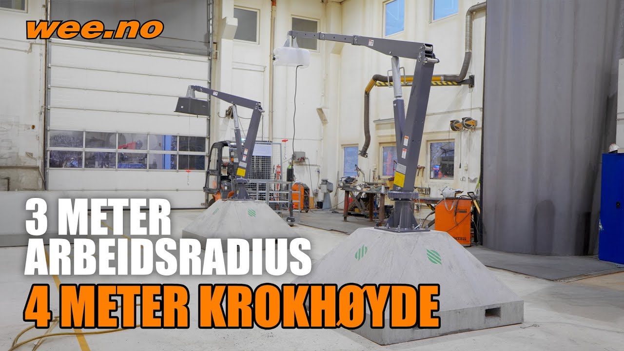 Kran Robin | 450KG Galvanisert