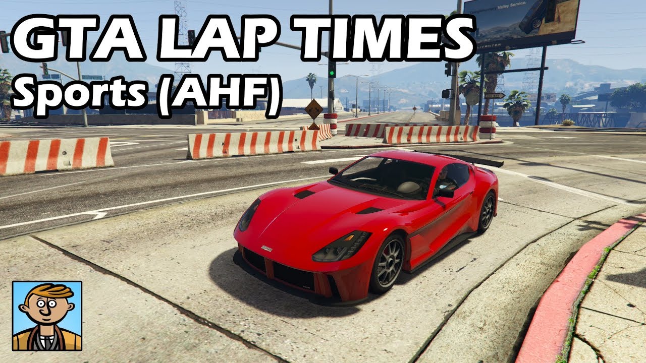 Fastest Sports Cars (AHF Retesting) - GTA 5 Best Fully Upgraded Cars Lap Time Countdown