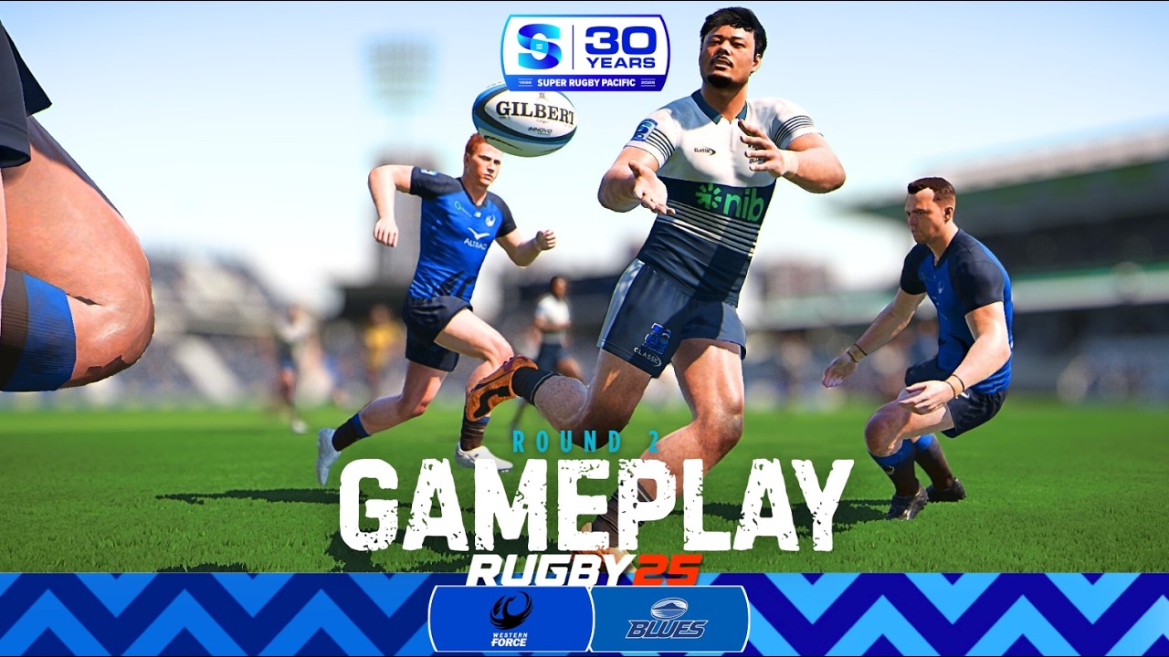 Rugby 25 | Western Force vs Blues | Round 2 | 2026 Super Rugby