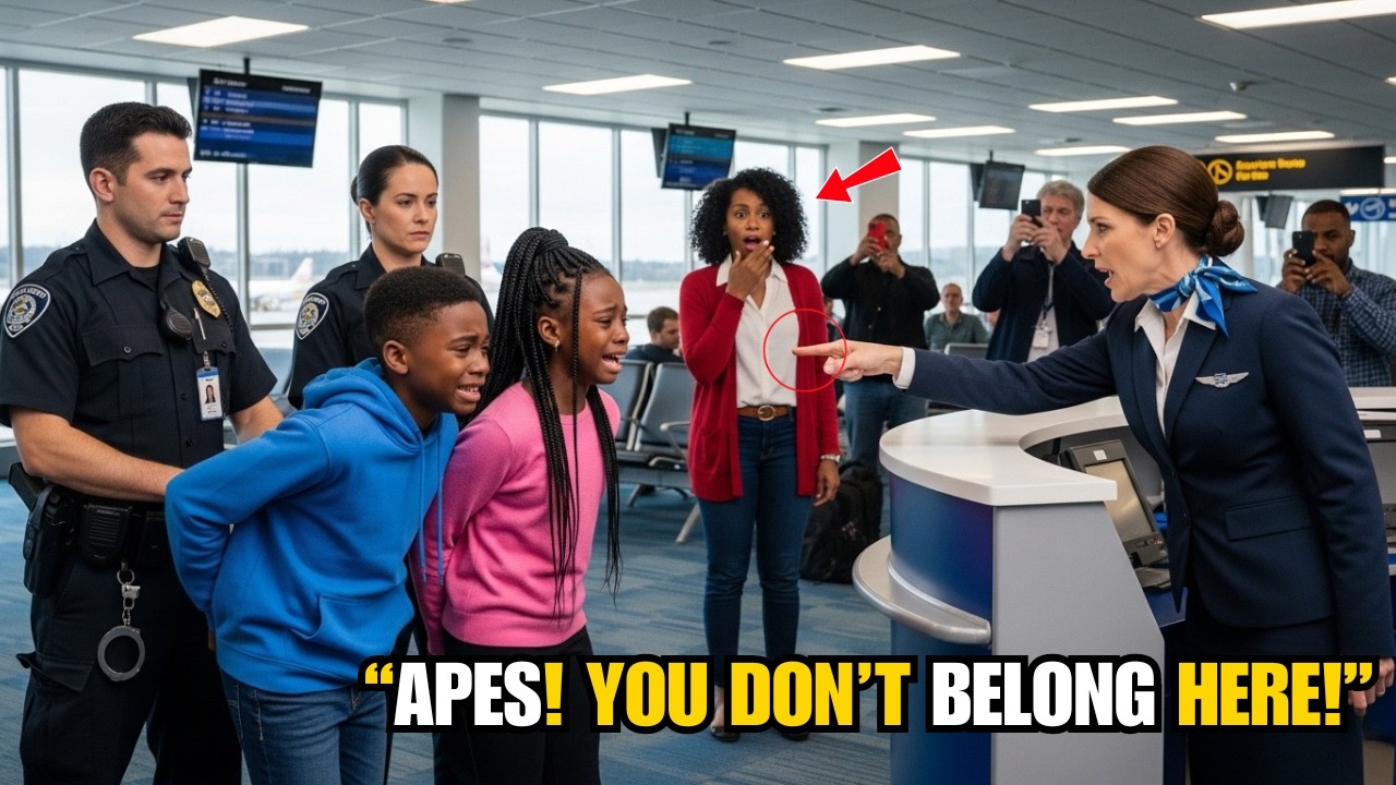 Black Twins Handcuffs Mid-Flight Till They Bled - Moments Later, Their CEO Dad Arrives