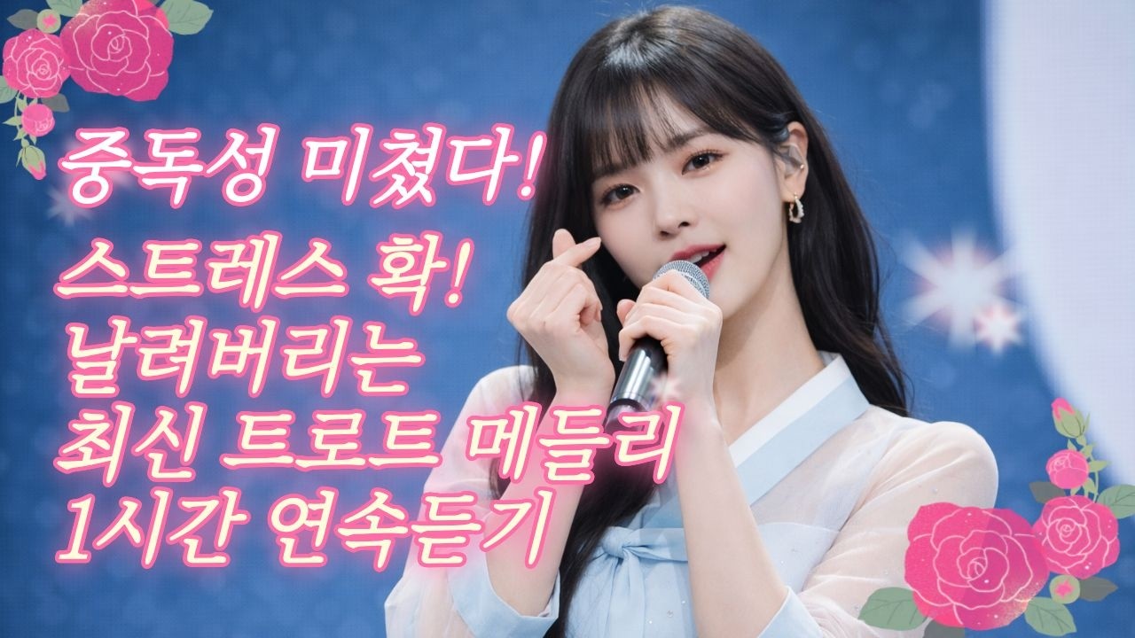 🎶중독성 미쳤다! 최신 트로트 메들리 1시간 연속 듣기🎶