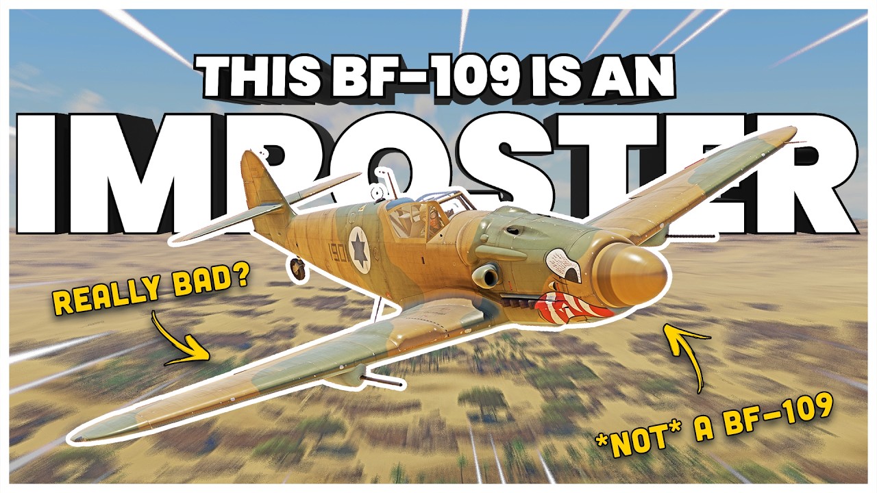 Is this the WORST BF-109 in War Thunder? (S-199 Sakeen)