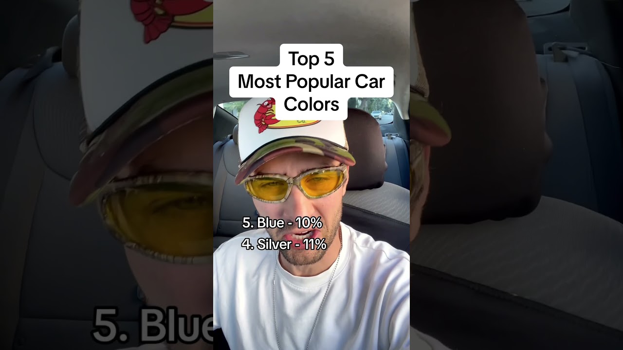 5 самых популярных цветов автомобилей
