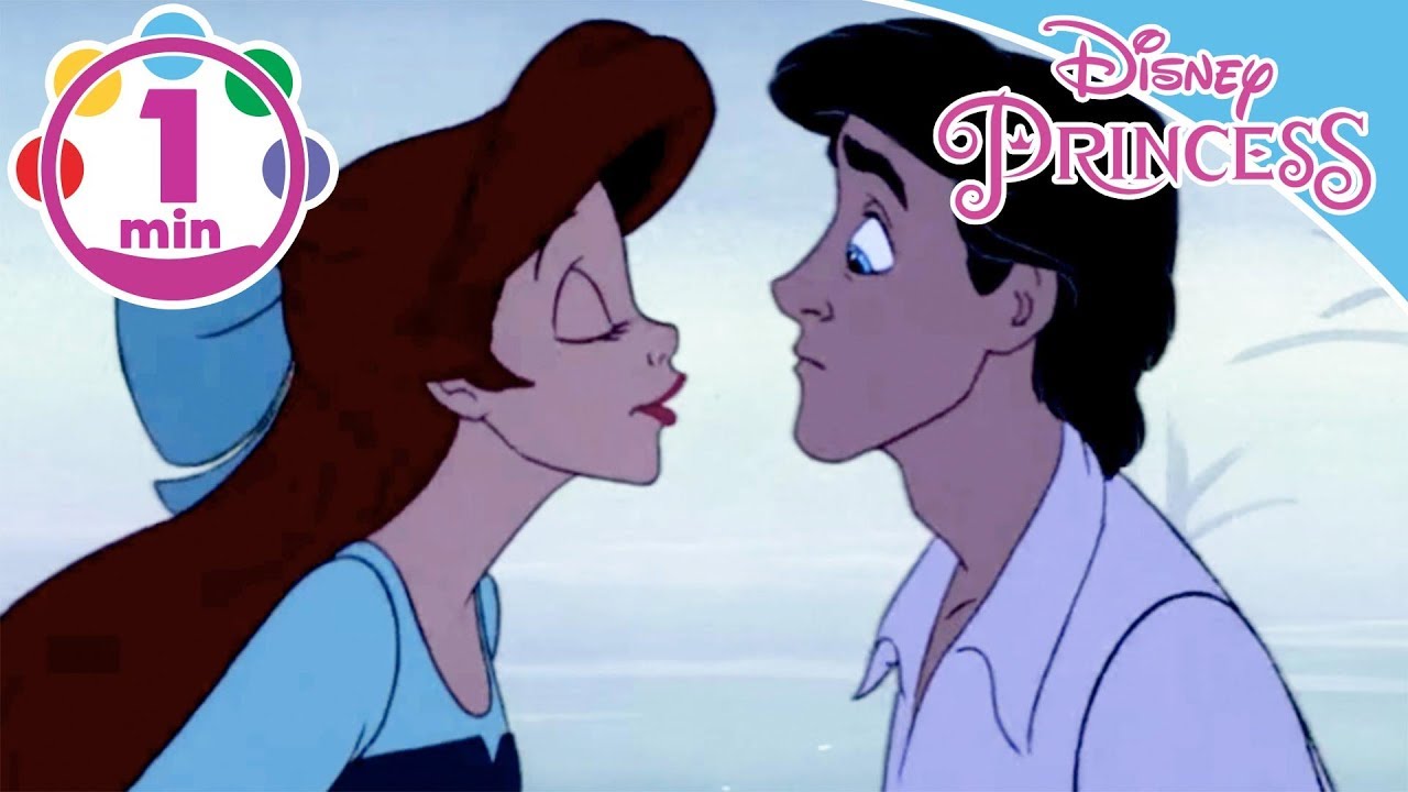 The Little Mermaid | Kiss The Girl Song | @disneykids