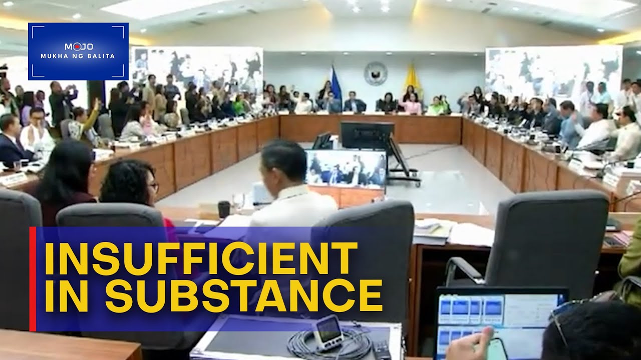 2 impeachment complaints vs. PBBM, ibinasura | #MukhaNgBalita