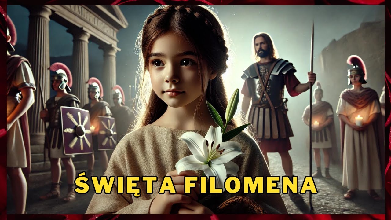 ✝️Święta Filomena   Młoda Męczennica, kt&oacute;ra Zdobyła Niebo dzięki Niezachwianej Wierze 🌹