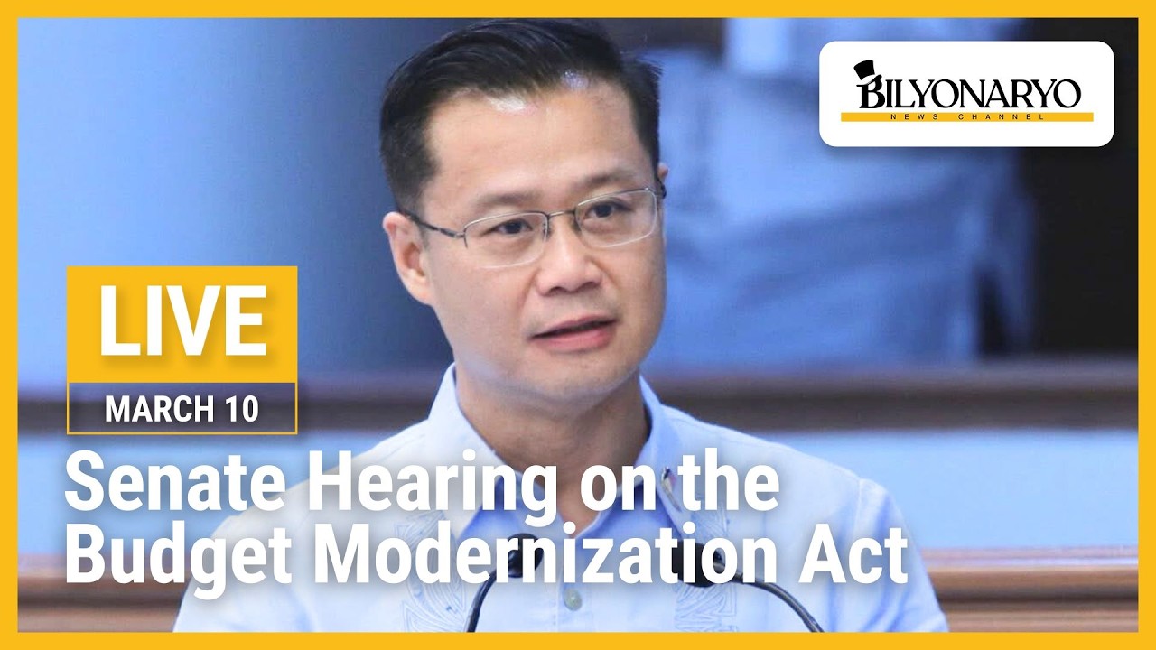 LIVE: Senate Hearing on the Budget Modernization Act | March 10, 2026