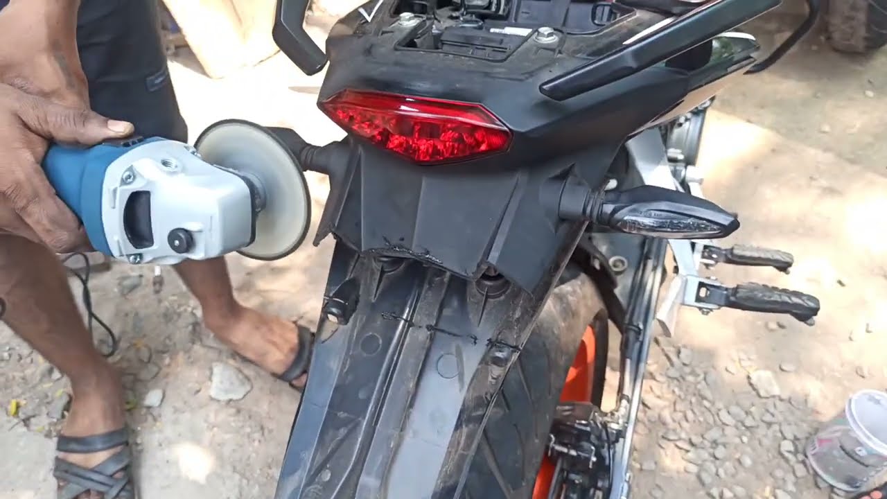 CUSTOM DUKE TAIL / HOW TO CUSTOM DUKE TAIL / DUKE 200 TAIL LIGHT MODIFICATION / KTM