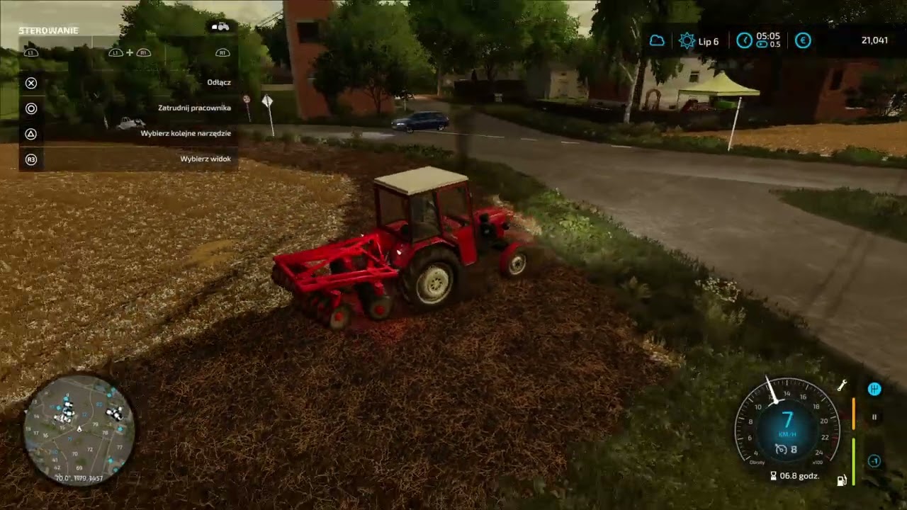 Spadek po zmarłym wujku #farmingsimulator22#talerzowanie#kolonia#96