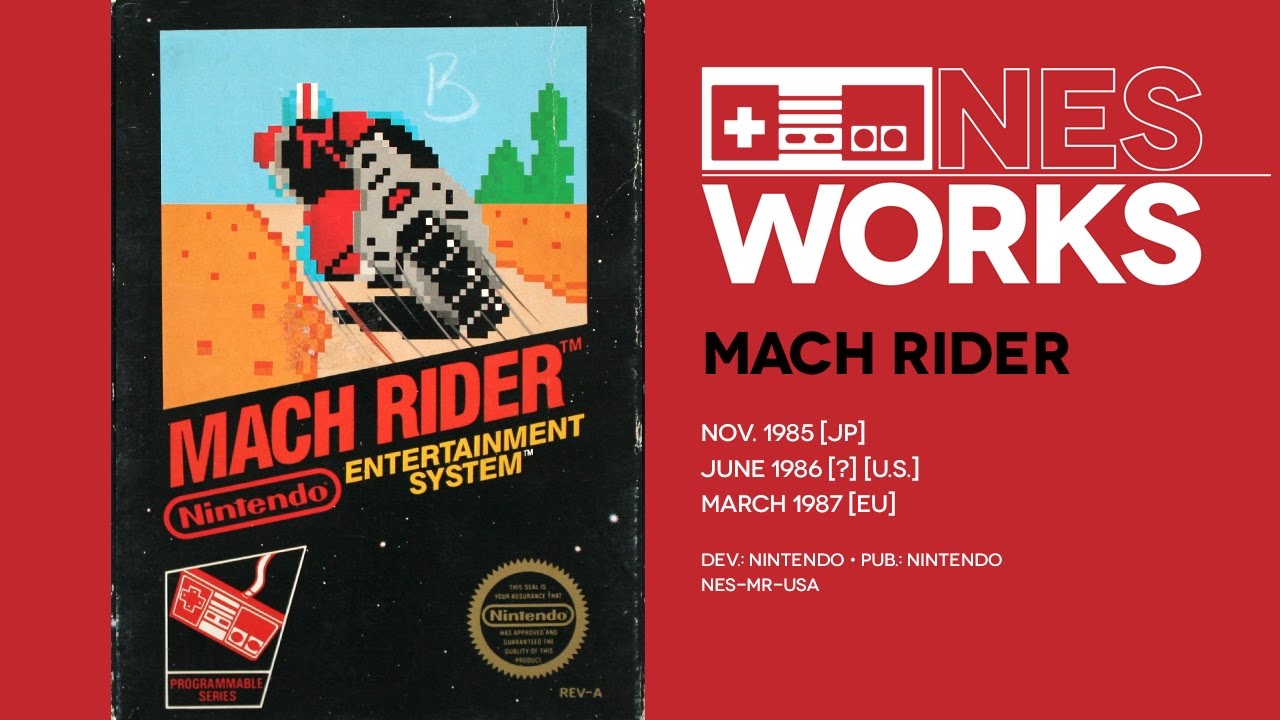 Mach Rider retrospective: The sum total of ’80s pop culture in game form | NES Works #018