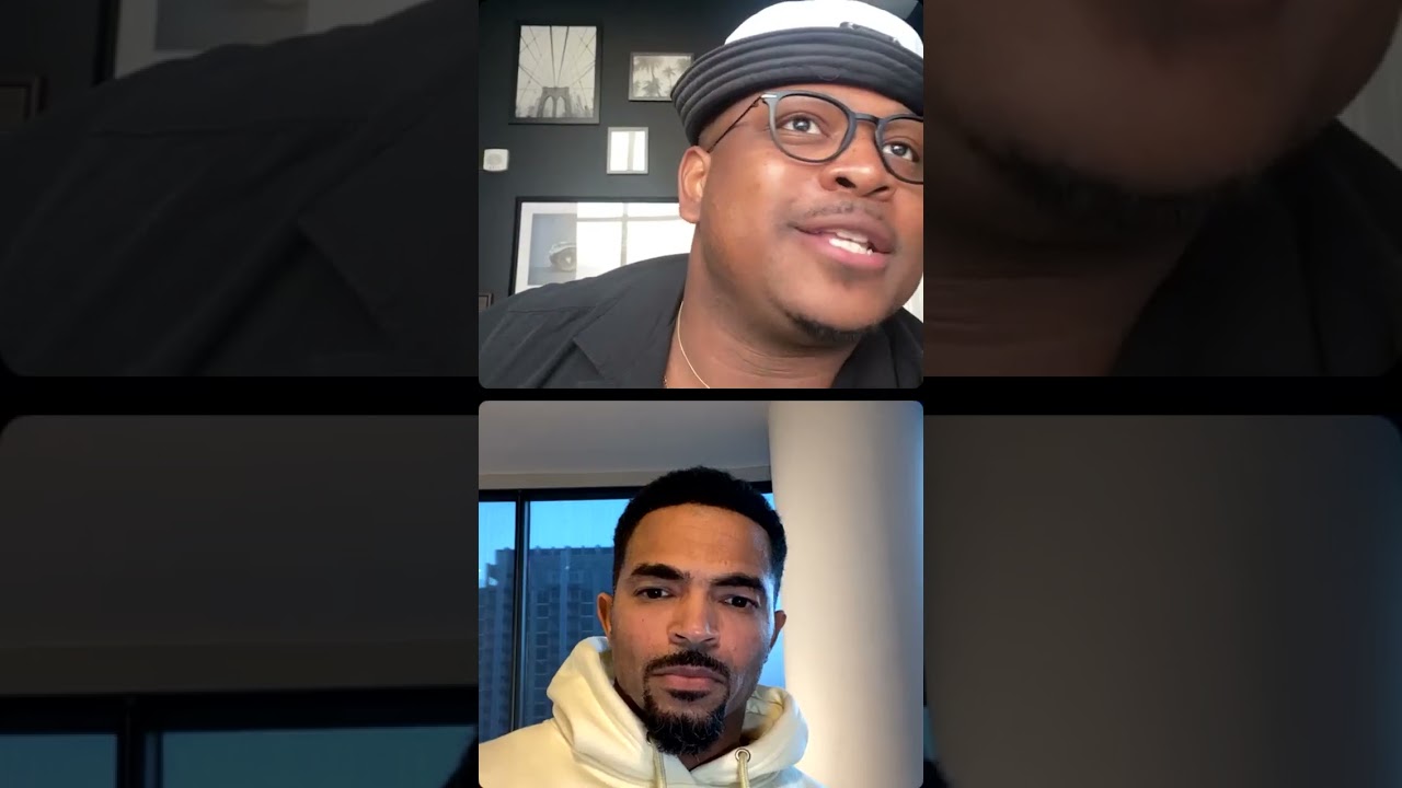 Interesting IG Live With Brian Jordan Jr & Anthony Dalton || Tyler Perry's Sistas Sabrina & Calvin