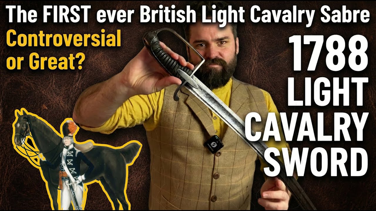 First ever British cavalry sabre - was it any good? 1788 Light Pattern Sword