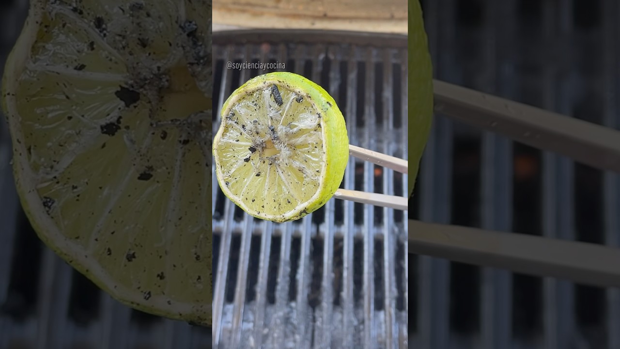 Lo mejor para limpiar parrilla? probamos cebolla, lim&oacute;n y m&aacute;s #cienciaycocina