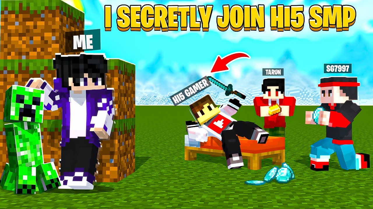 Я тайно вошёл в HI5 SMP lo. Скрытый вход! ft @Hi5GAMER